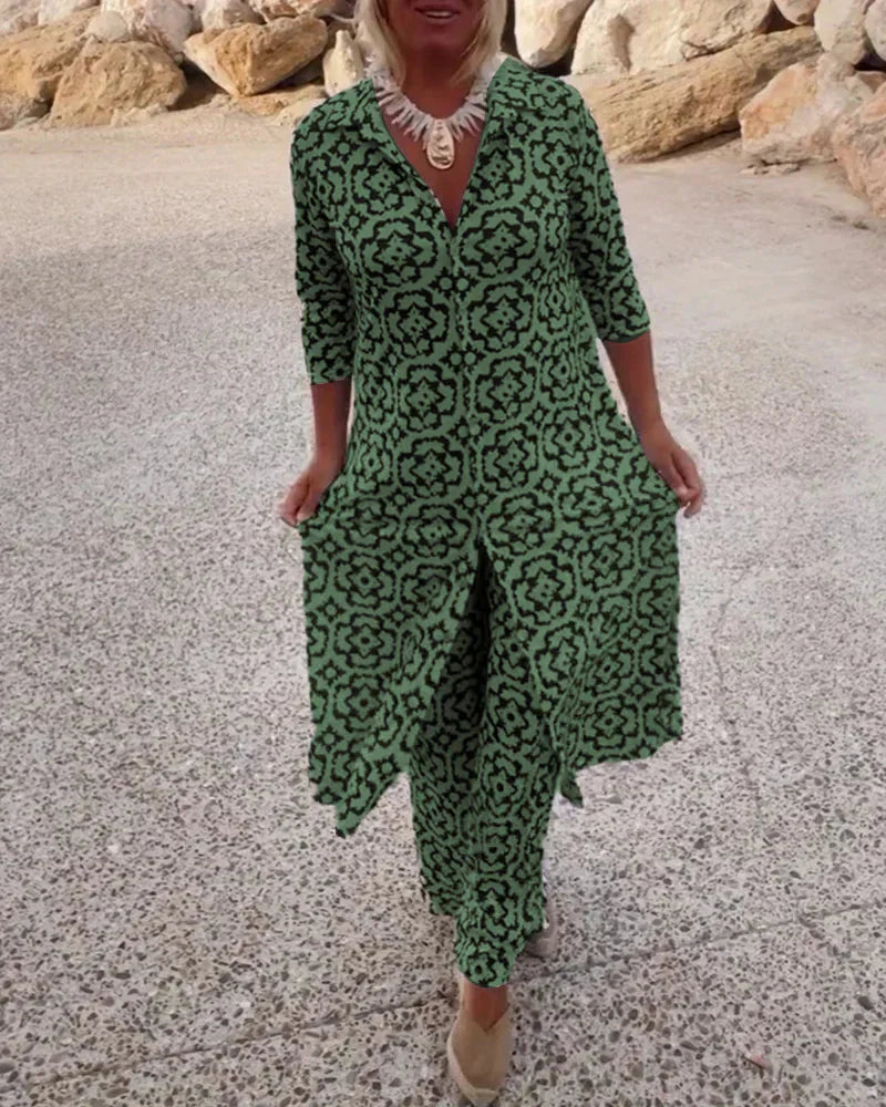 Sara™ | Button Closure Ensemble
