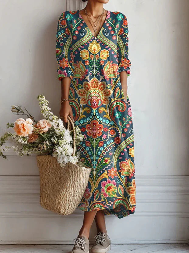 Elowen Vintage Comfort Dress