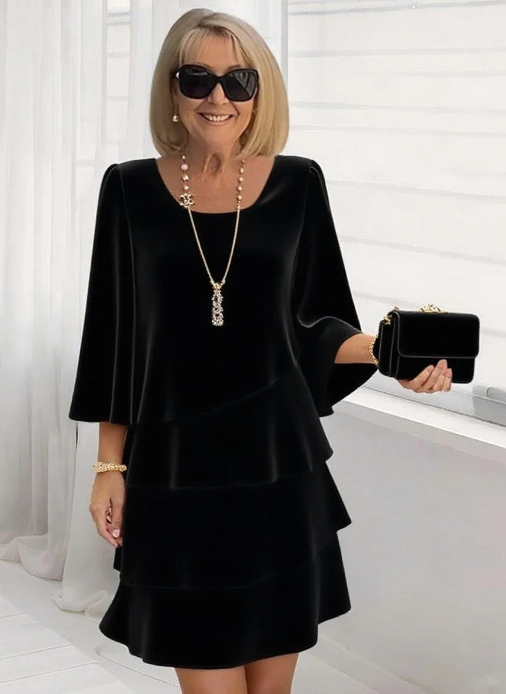 Sandra | Layered Midi Dress