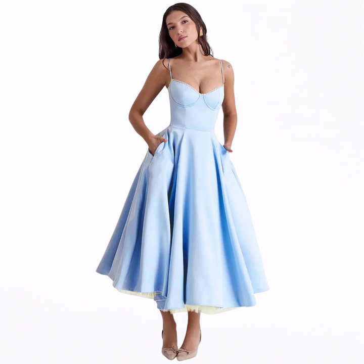 Charlotte | Sculpted Fit Midi Dress