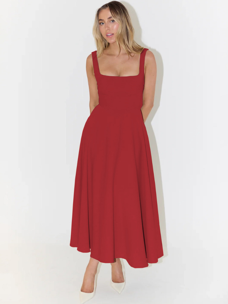 Graceful Scarlett Dress