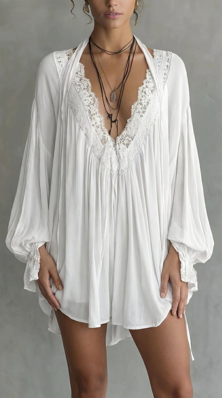 Isabella | Soft Flow Lace Dress