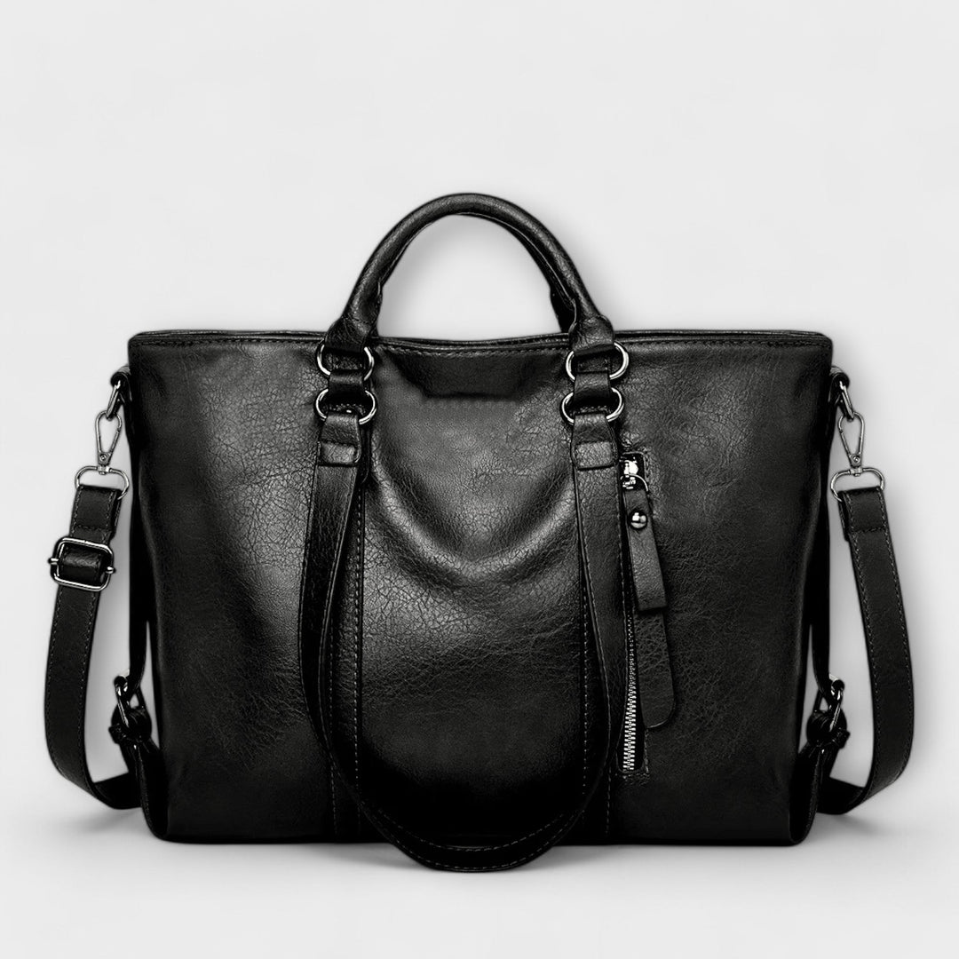 Zephyra - Large Crafted Vegan Leather  Bag