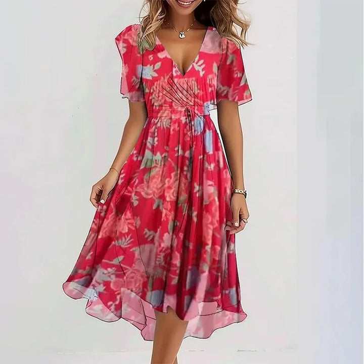 Elowen | Soft Wrap Flow Dress