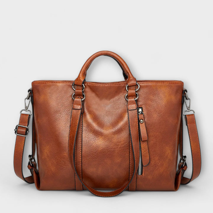 Zephyra - Large Crafted Vegan Leather  Bag