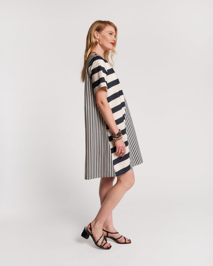 Marina Coastal Stripe Dress