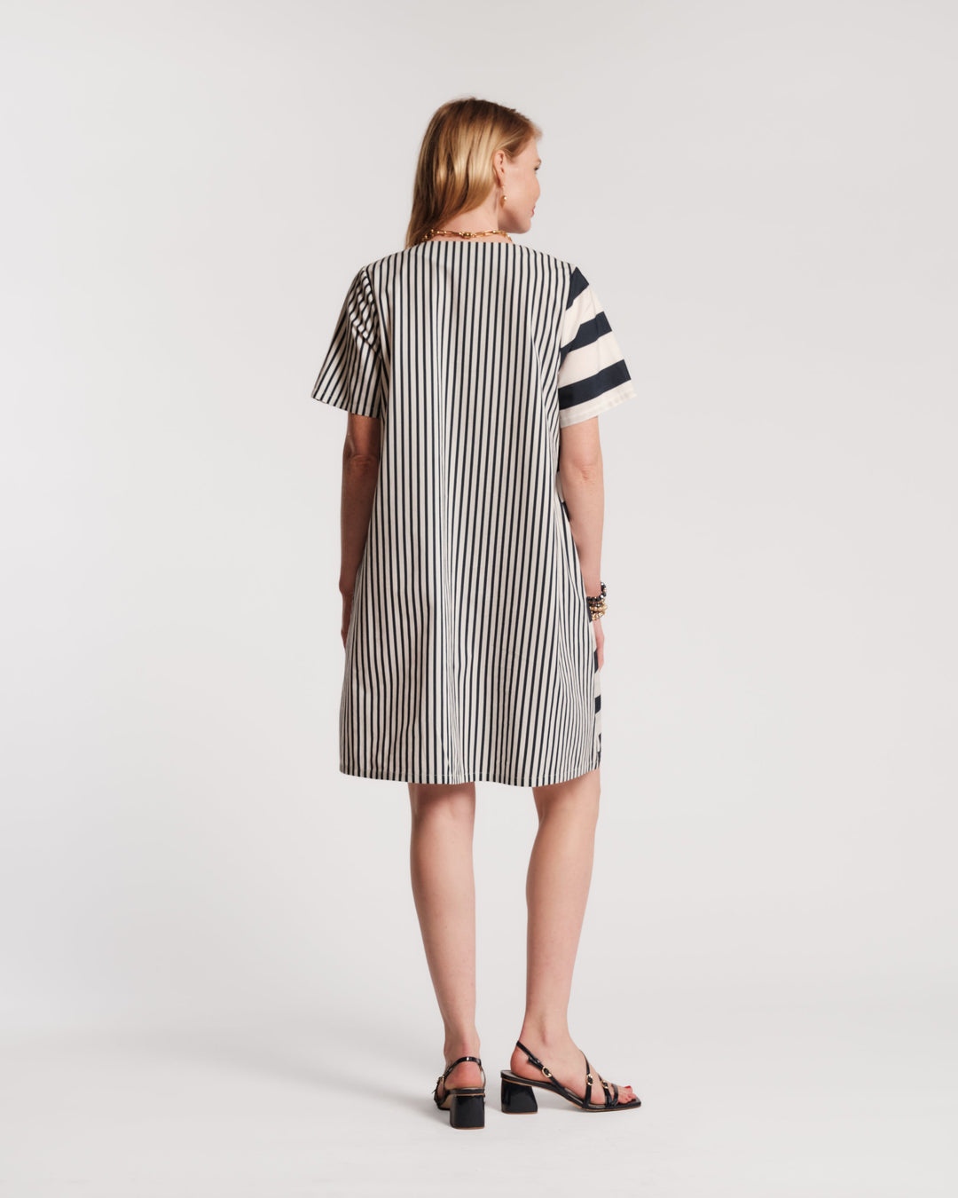 Marina Coastal Stripe Dress