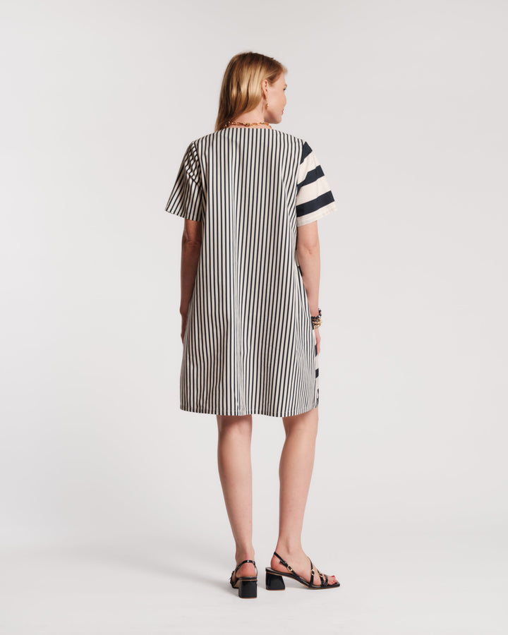 Marina Coastal Stripe Dress