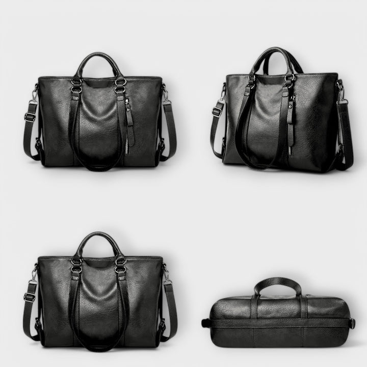 Zephyra - Large Crafted Vegan Leather  Bag