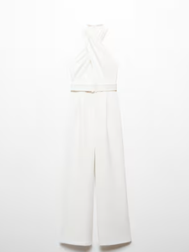 Valerie | Sculpted Halter Jumpsuit