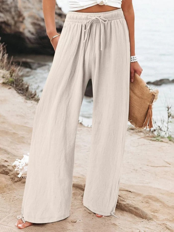 Casual Wide-Leg Trousers for Women