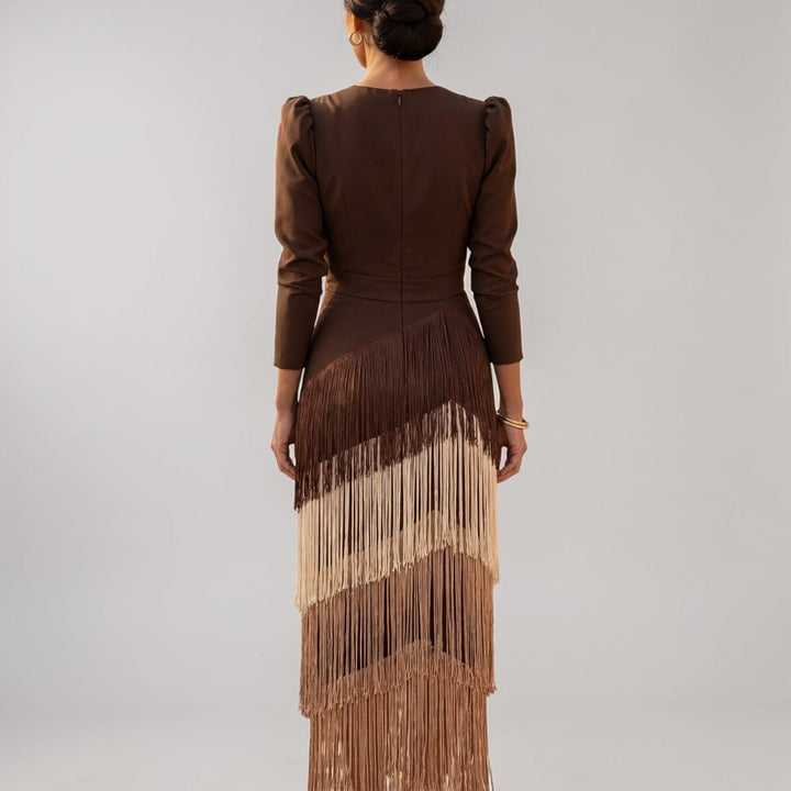 Fringe Dress by Sofia