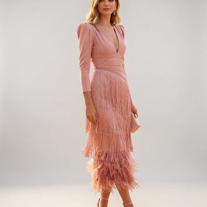 Fringe Dress by Sofia