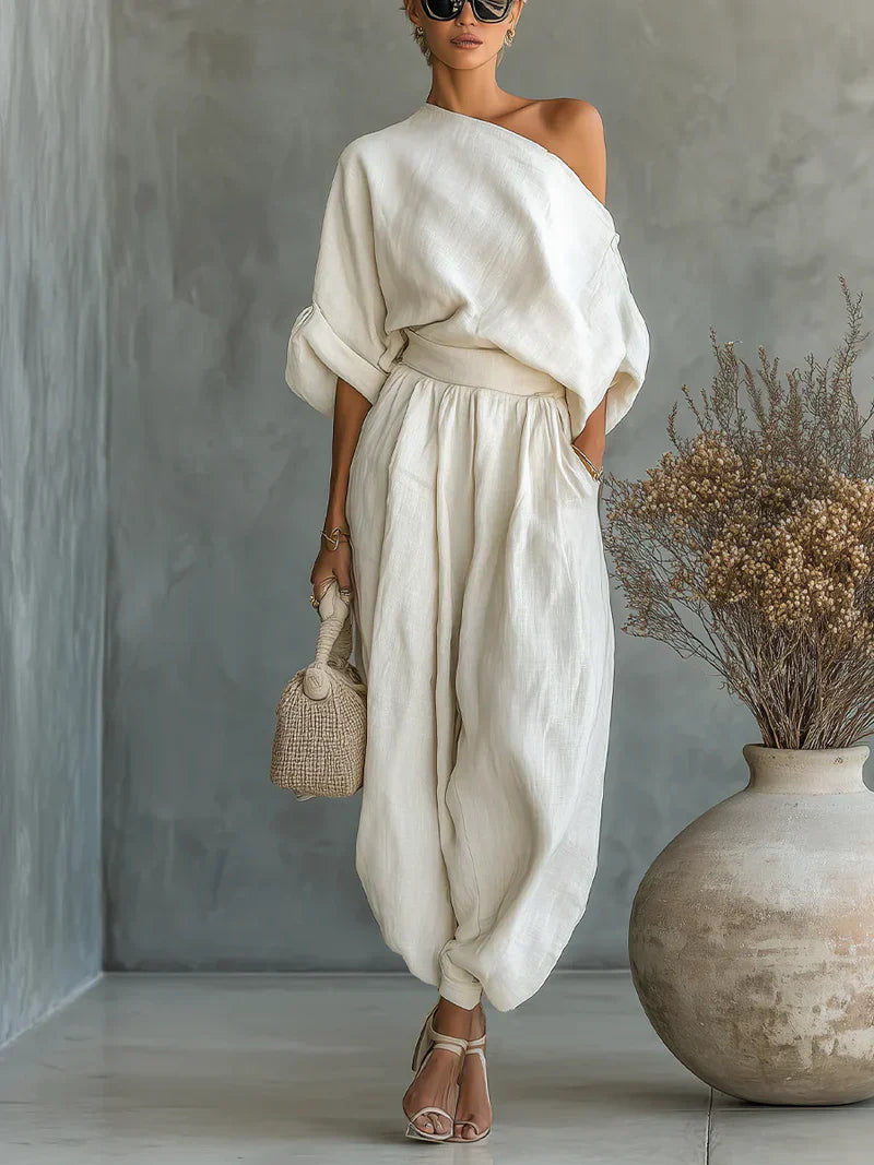 Mila™ | Off-Shoulder 2-Piece Set