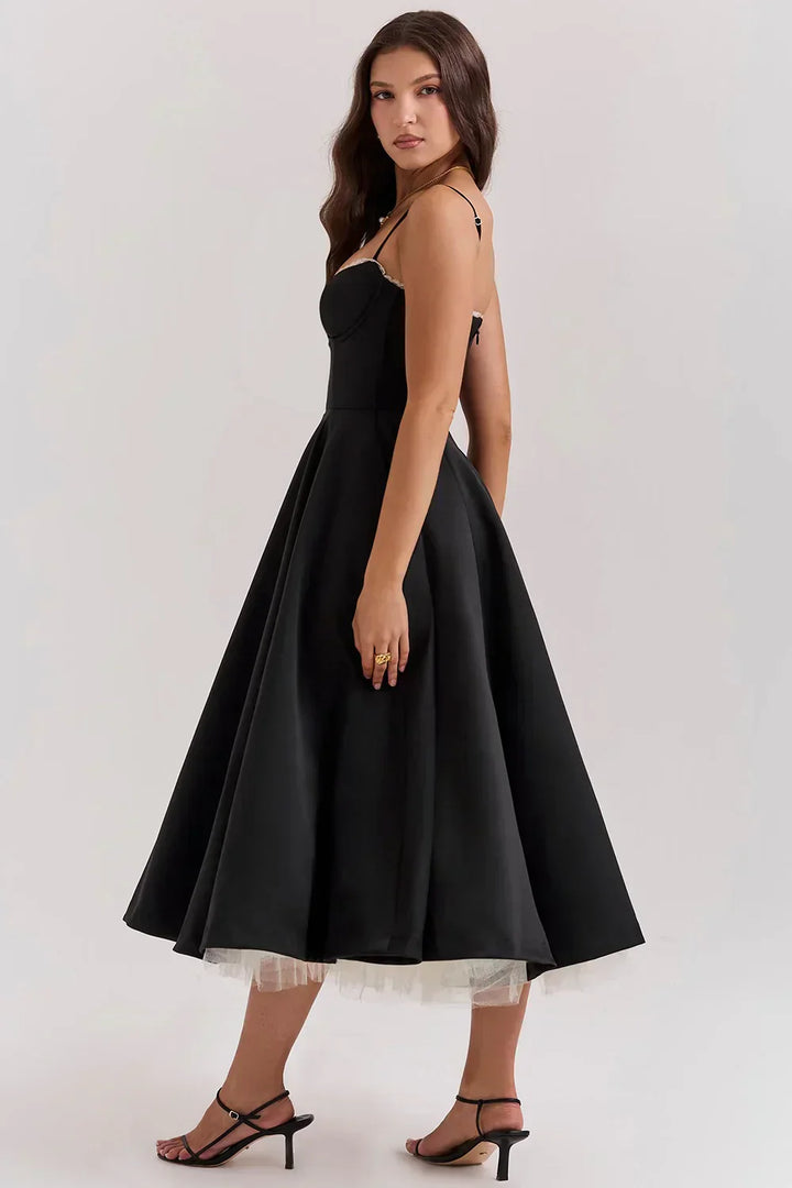 Charlotte | Sculpted Fit Midi Dress