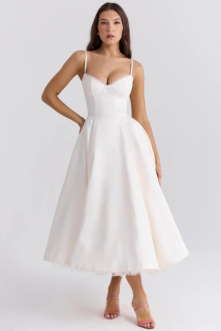 Charlotte | Sculpted Fit Midi Dress