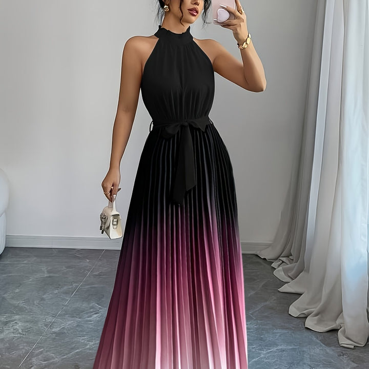 Elira | Flowing Waist Tie Elegance Dress
