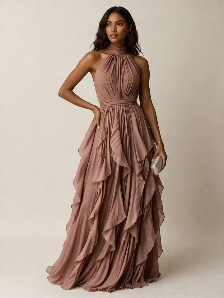 Arabella Ruffle Elegance Gown