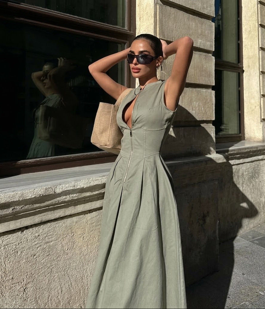 Livia | Sculpted Summer Maxi Dress