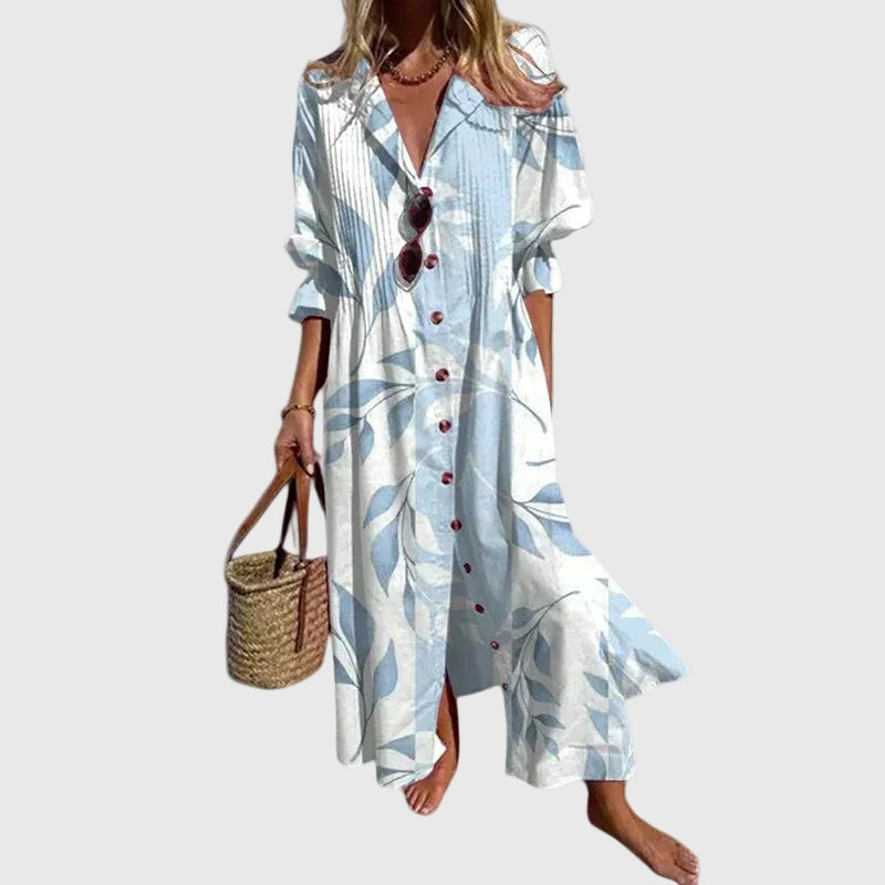 Marina | Relaxed Printed Maxi Dress