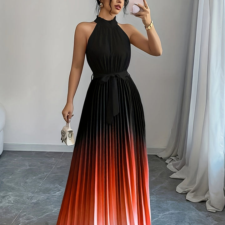 Elira | Flowing Waist Tie Elegance Dress