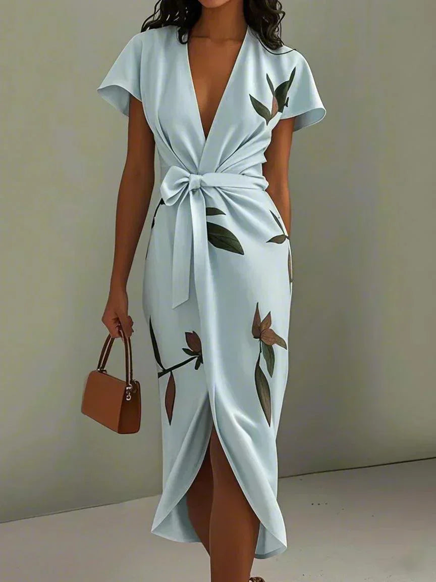 Valeria | Effortless Wrap Elegance Dress
