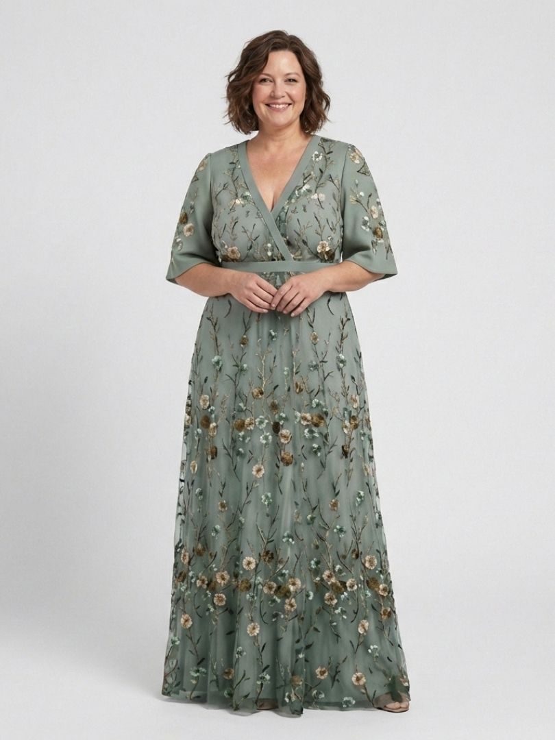 Sophia | Botanical Flow Dress