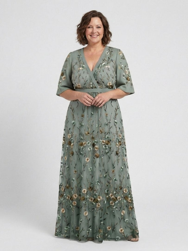Sophia | Botanical Flow Dress