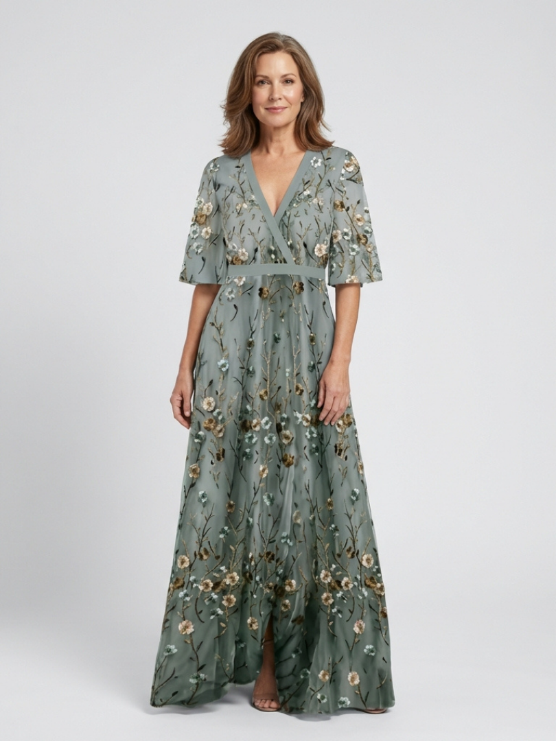 Sophia | Botanical Flow Dress