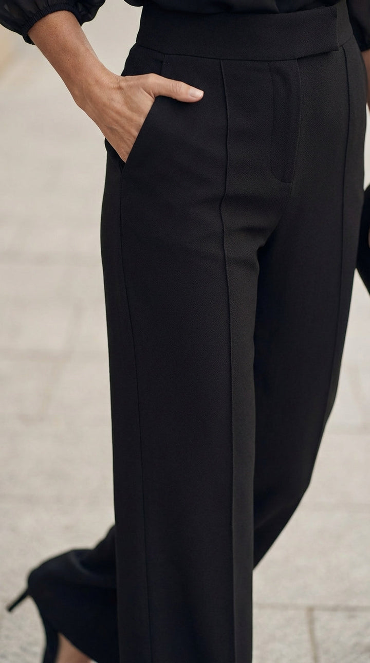 Valerie | Elegant Sheer Sleeve Jumpsuit