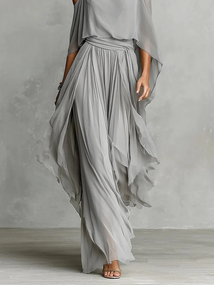 Selene | Soft Drape Flow Maxi Dress