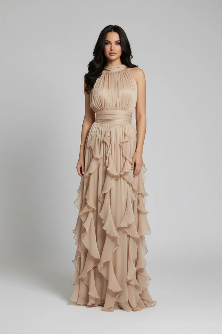 Arabella Ruffle Elegance Gown