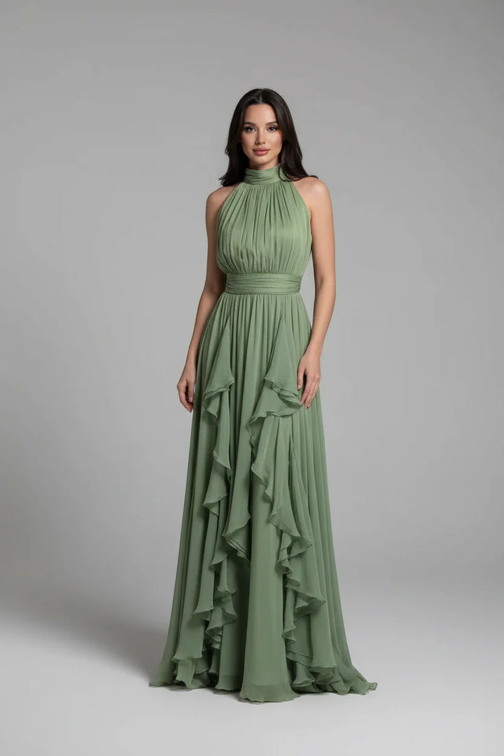 Arabella Ruffle Elegance Gown