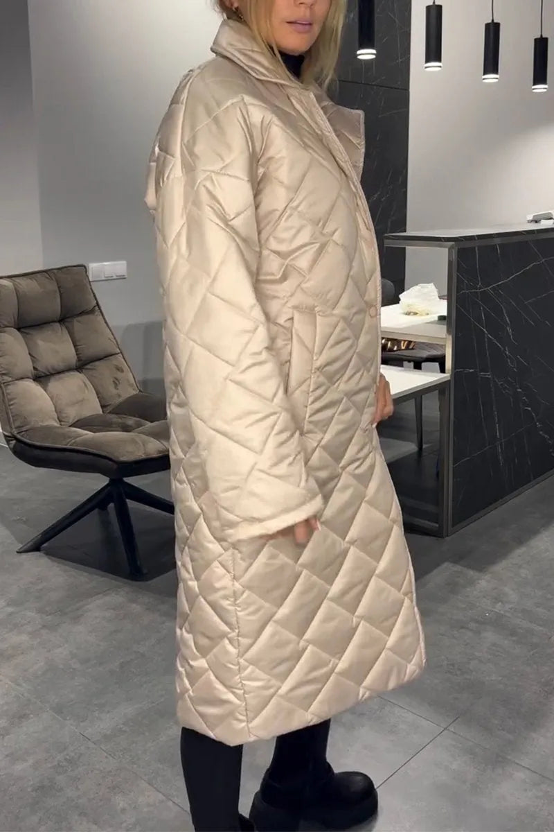 Evelyn Quilted Comfort Coat