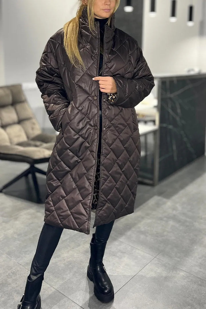 Evelyn Quilted Comfort Coat