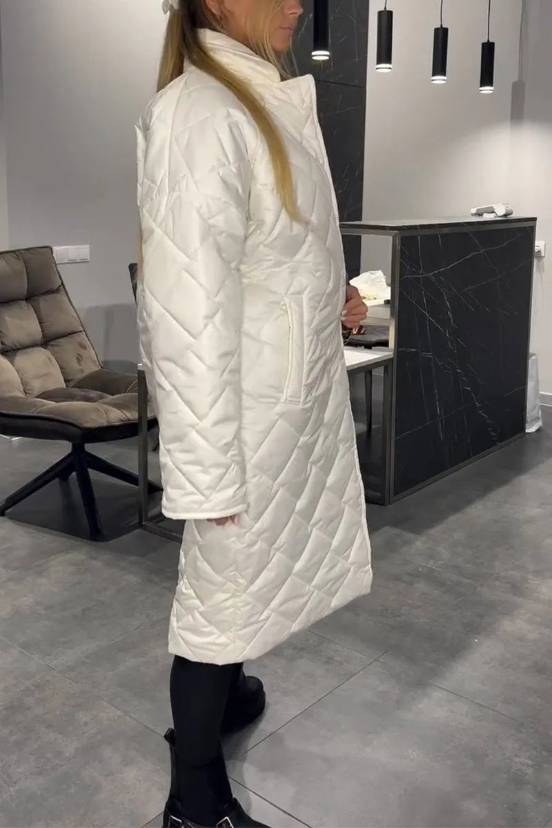 Evelyn Quilted Comfort Coat