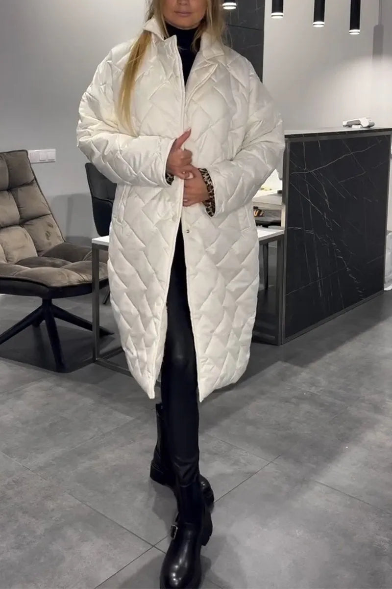 Evelyn Quilted Comfort Coat