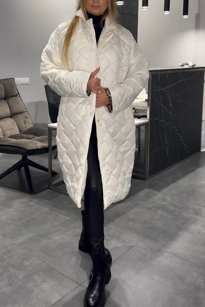 Evelyn Quilted Comfort Coat