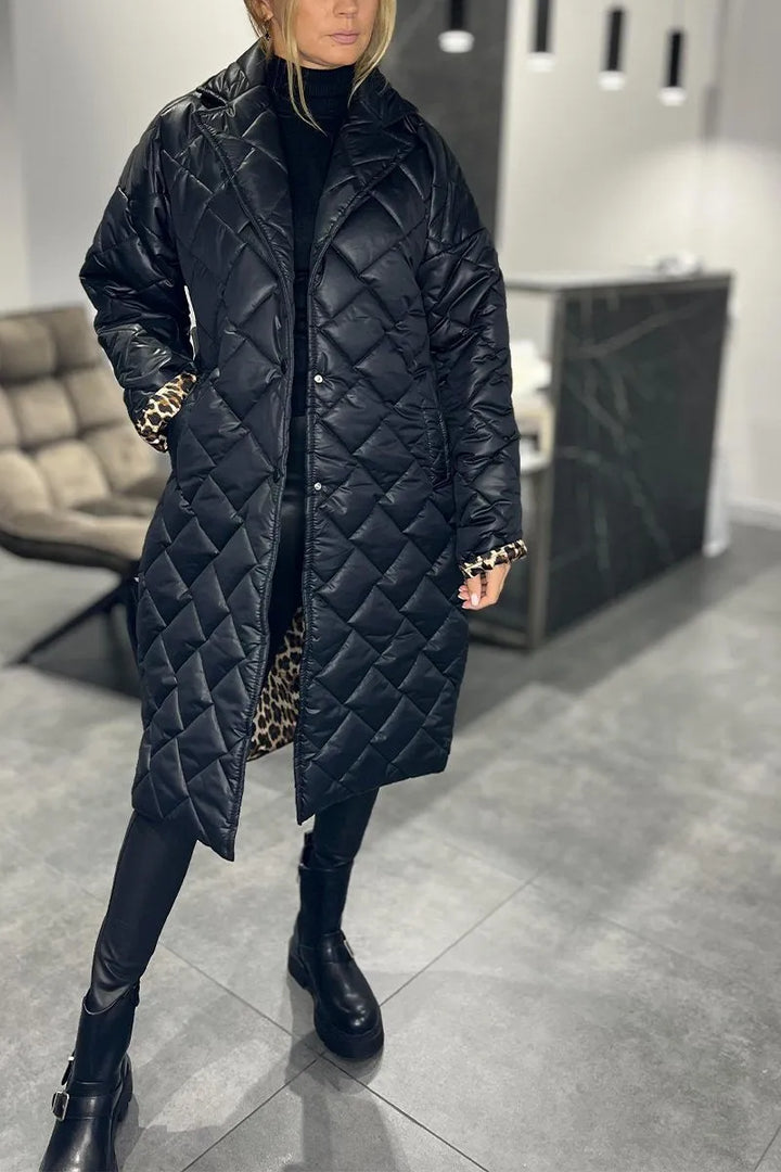 Evelyn Quilted Comfort Coat