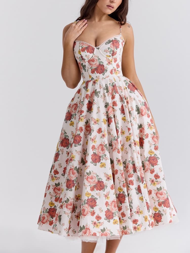 Charlotte | Sculpted Fit Midi Dress