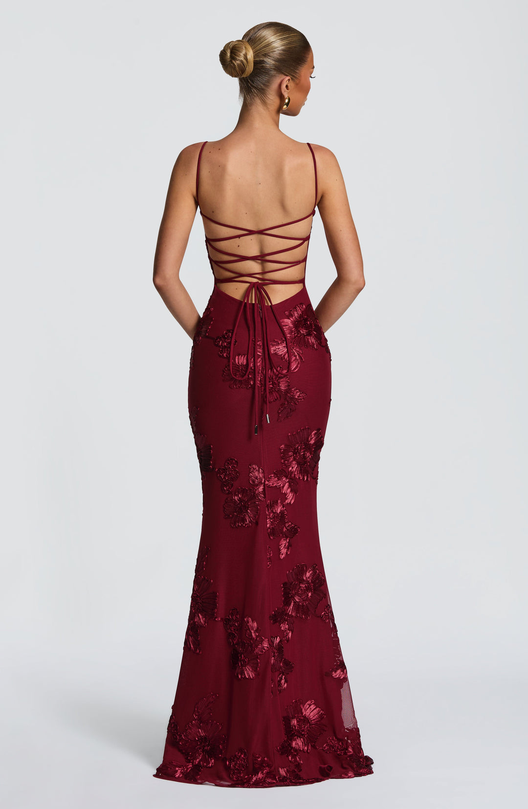 The Elara Sculpted Evening Dress