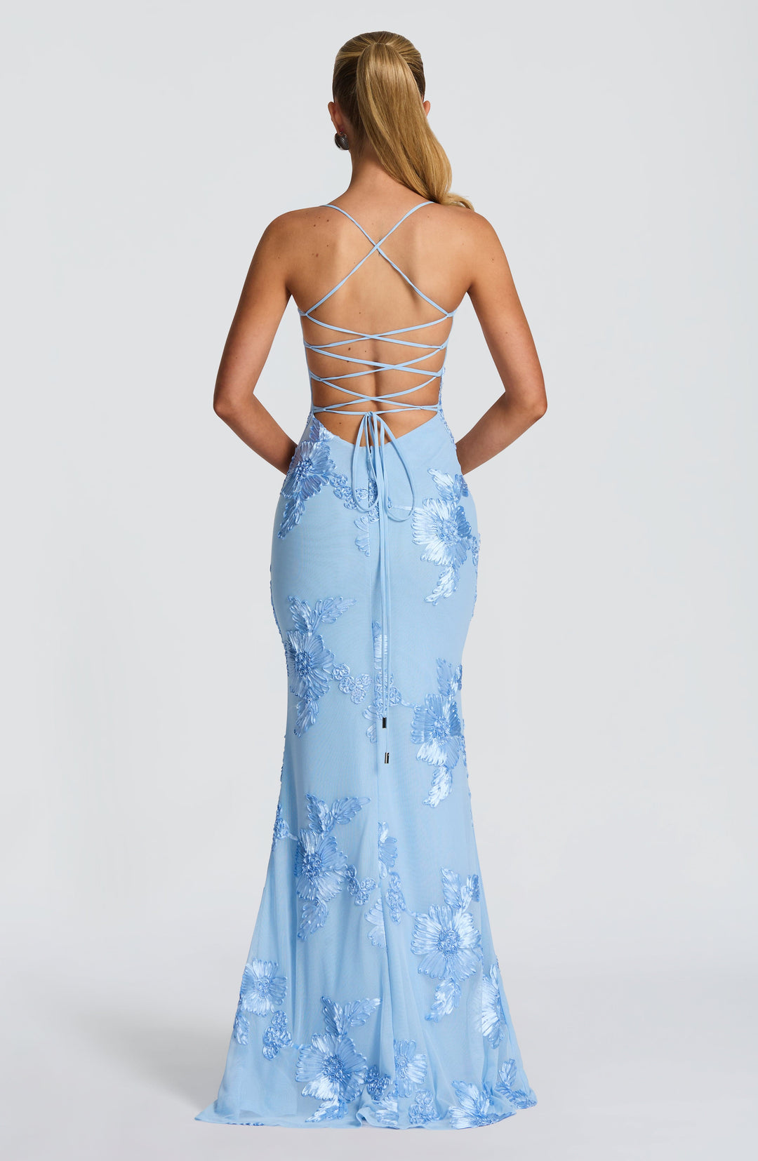 The Elara Sculpted Evening Dress