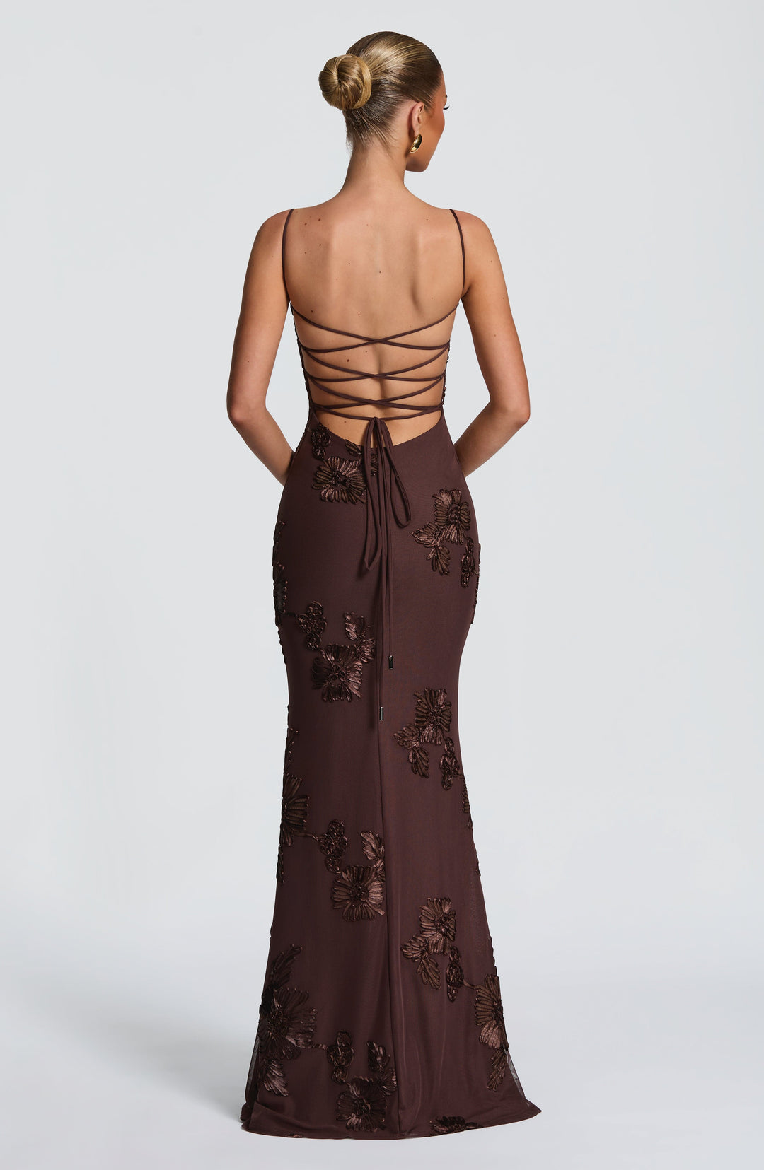 The Elara Sculpted Evening Dress