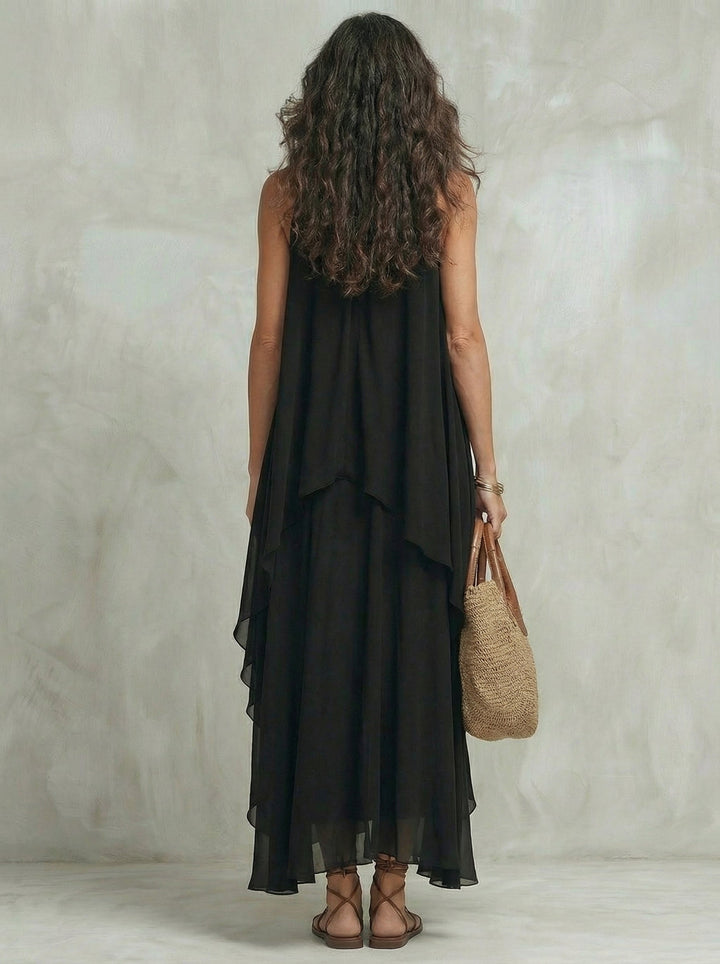 Margaret | Layered Flow Maxi Dress