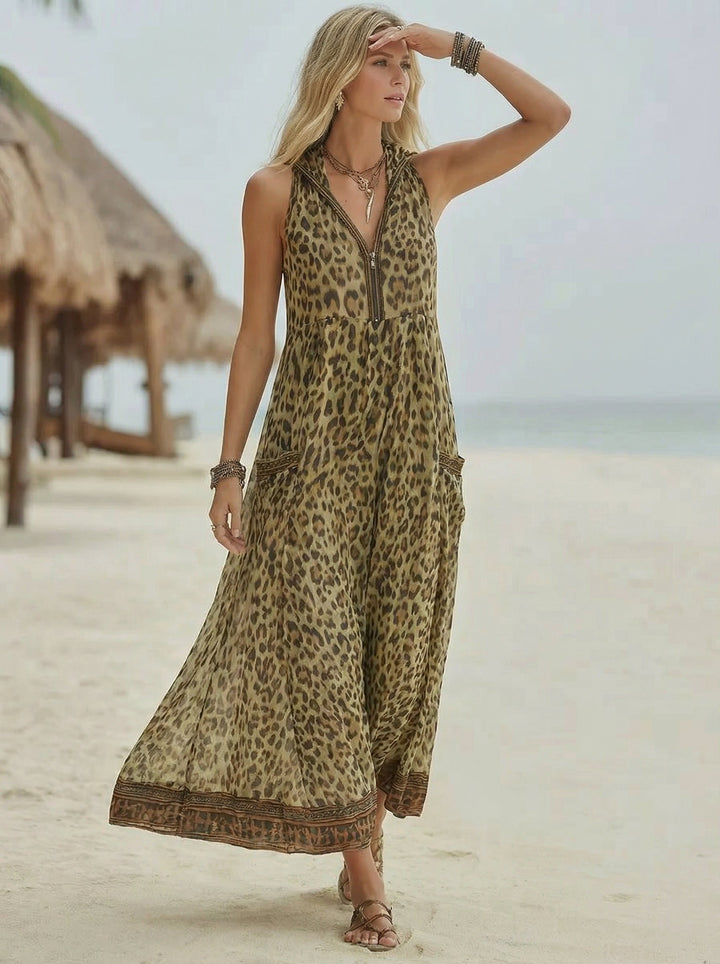 Sienna | Relaxed Print Midi Dress