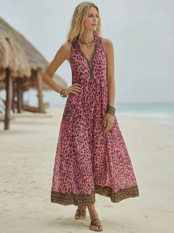 Sienna | Relaxed Print Midi Dress