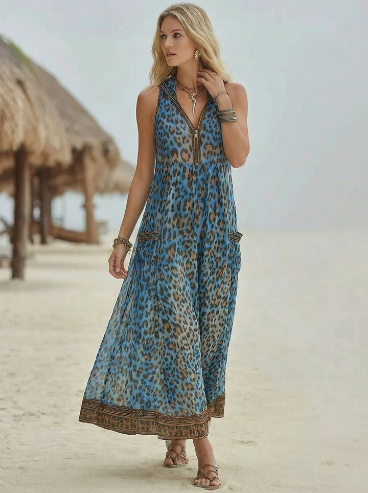 Sienna | Relaxed Print Midi Dress